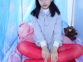 青春网红美少女蓓蓓高清图集01-06