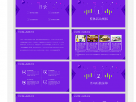 双11双十一狂欢节PPT模板