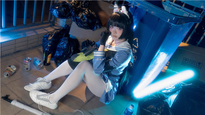渡久山 – NO.003 蔚蓝档案 霞泽美游 [43P-361MB]