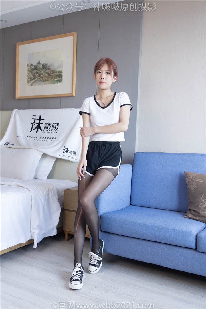 BoBoSocks袜啵啵 积分限定作品022 果冻-体操服、帆布鞋、黑丝 [155P-2.71GB]